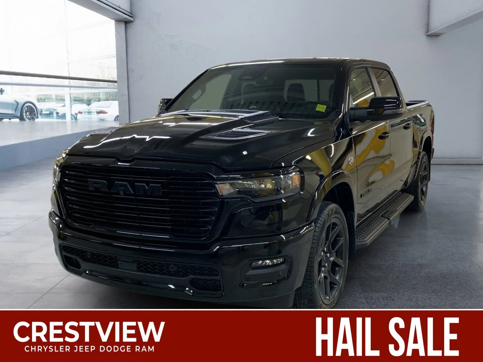 New 2026 Diamond Black Crystal Pearl Ram Laramie image 1