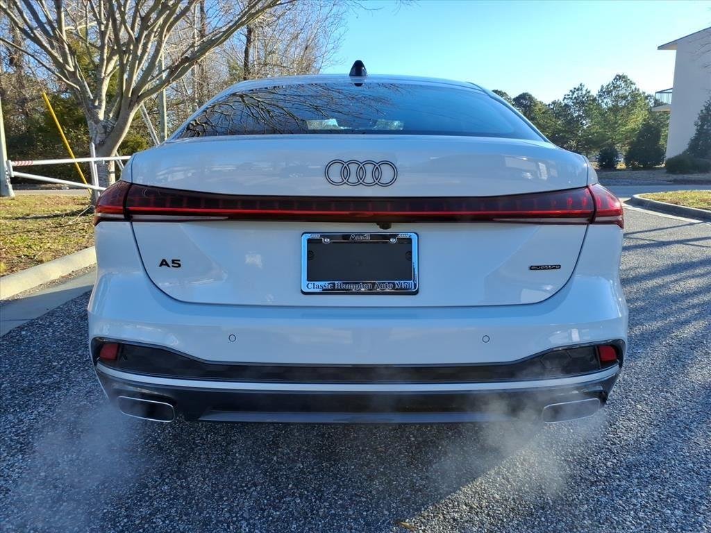 Used 2025 Glacier White Metallic Audi Premium Plus image 5