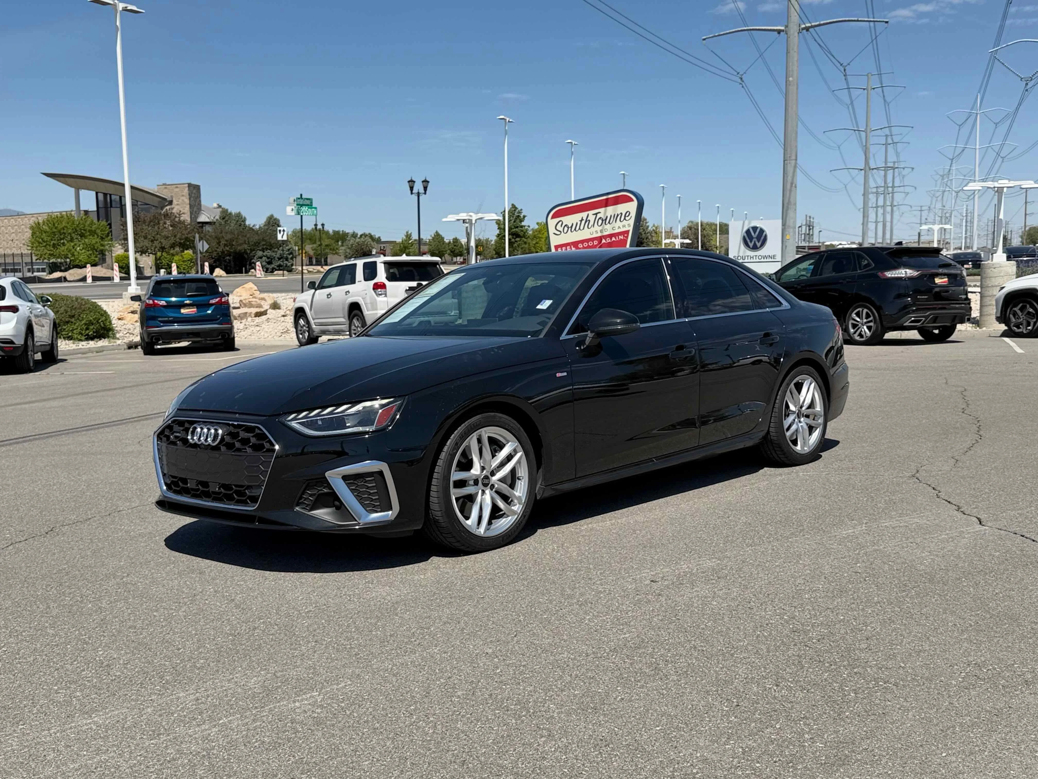 Used 2023 Black Metallic Audi S line Premium Plus image 1