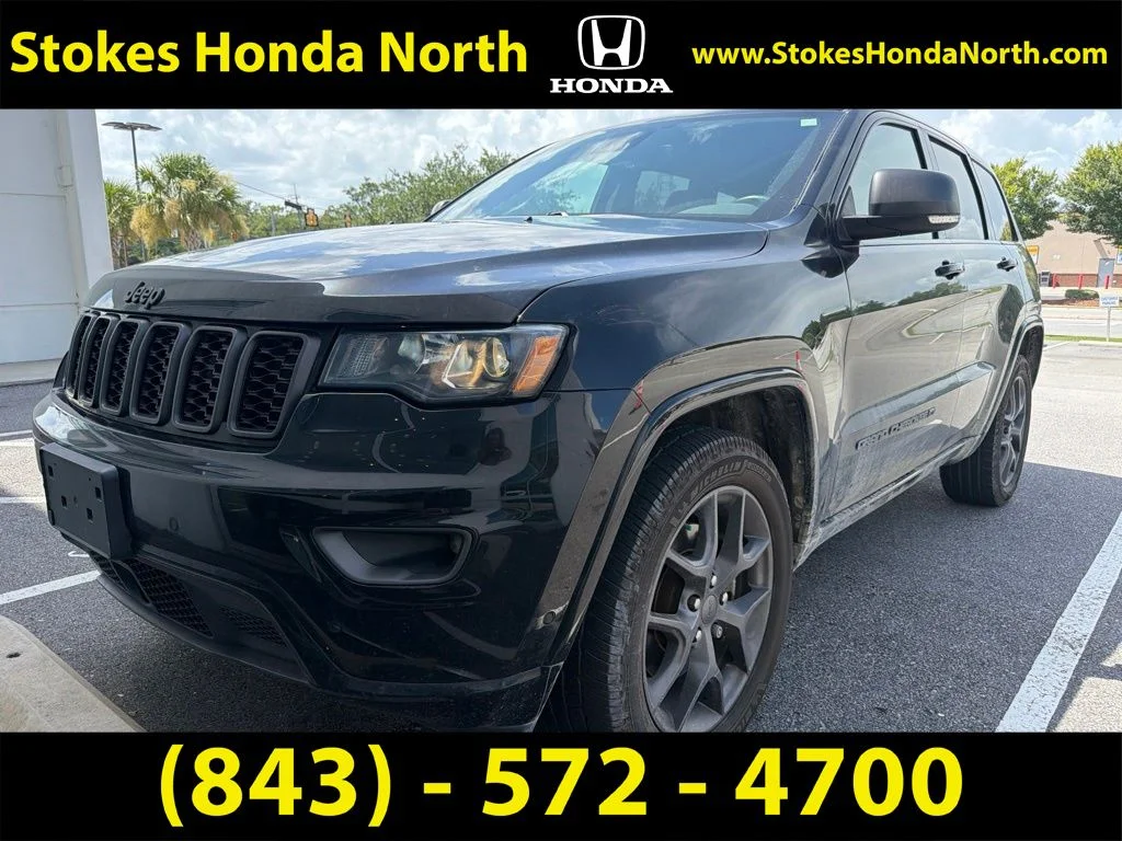 Used 2021 Black Jeep 80th Anniversary Edition image 1