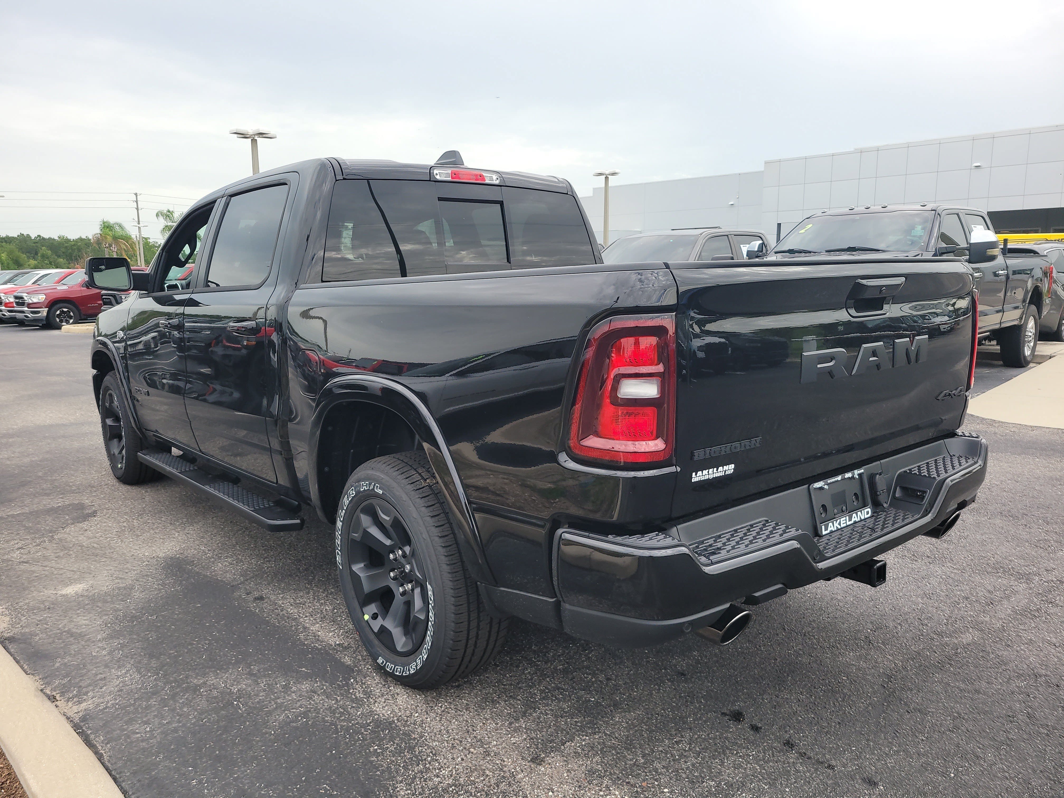 New 2026 Diamond Black Crystal Pearl-Coat Exterior Paint RAM Big Horn image 8