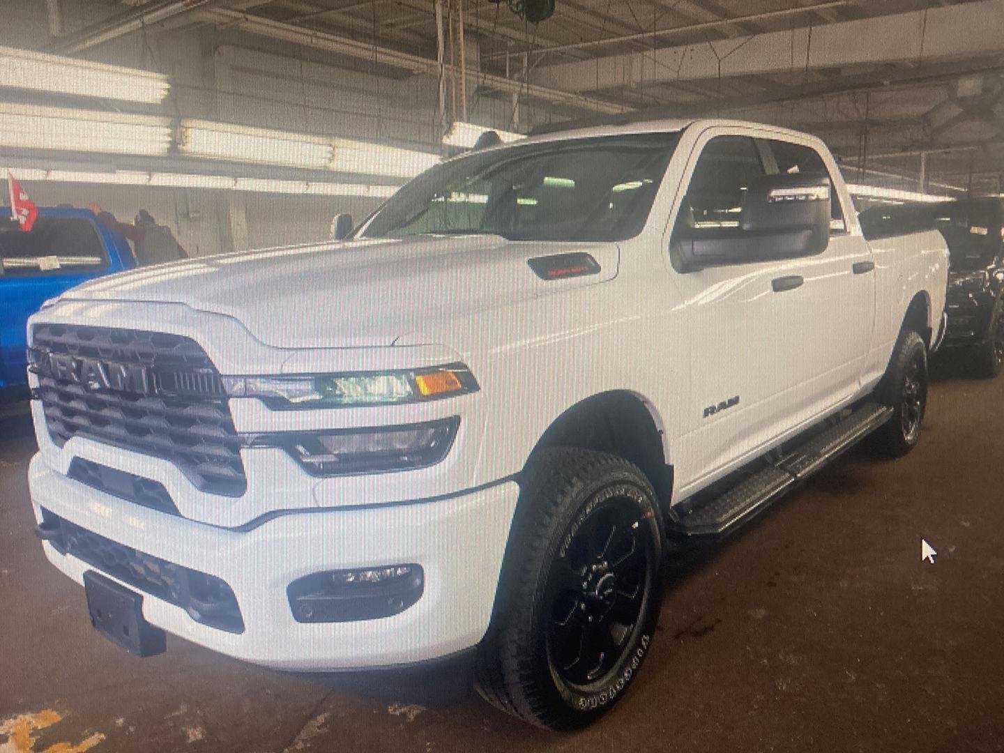 Used 2025 Bright White Clearcoat Ram Big Horn image 7