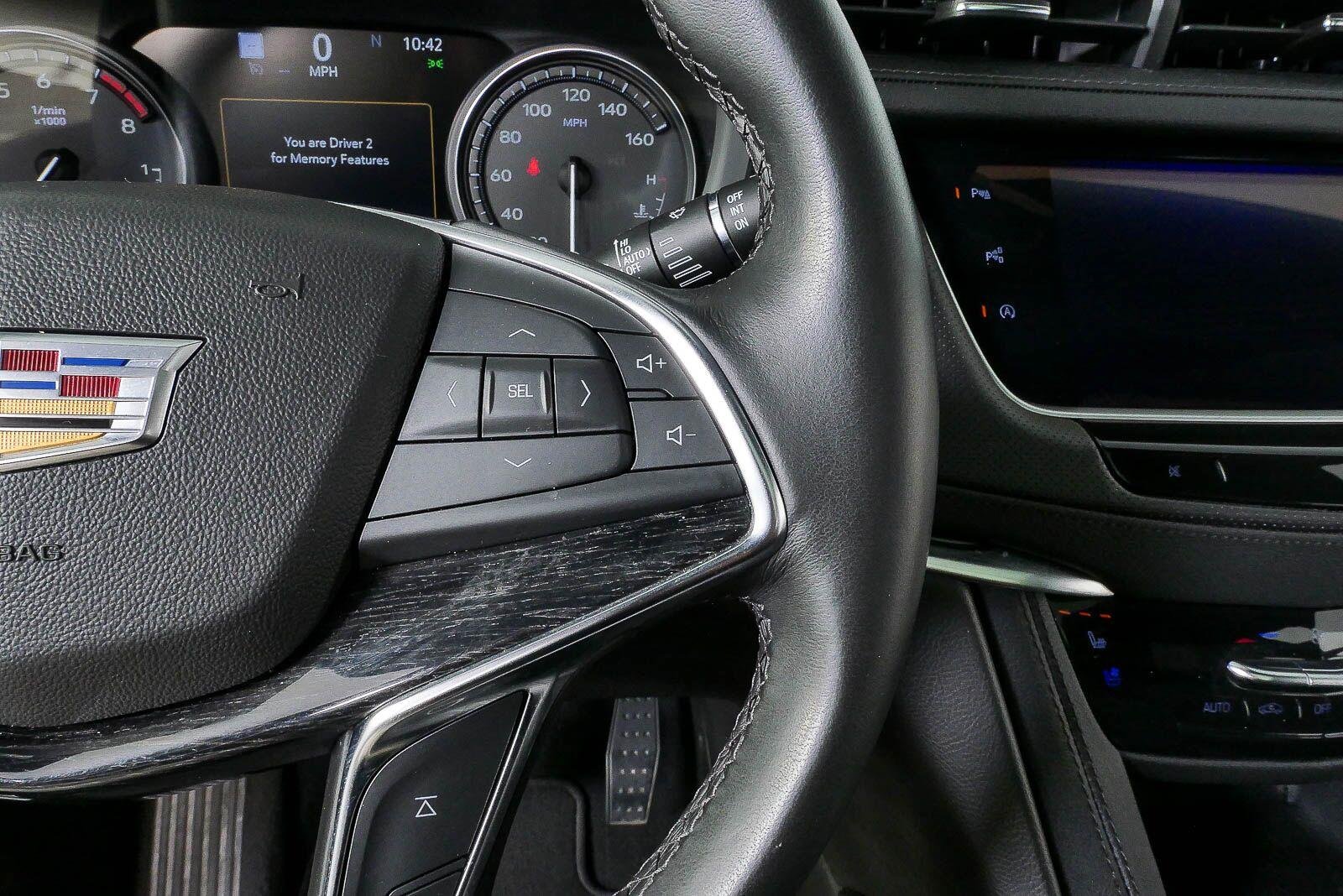 Used 2023 Stellar Black Metallic Cadillac Premium Luxury image 10