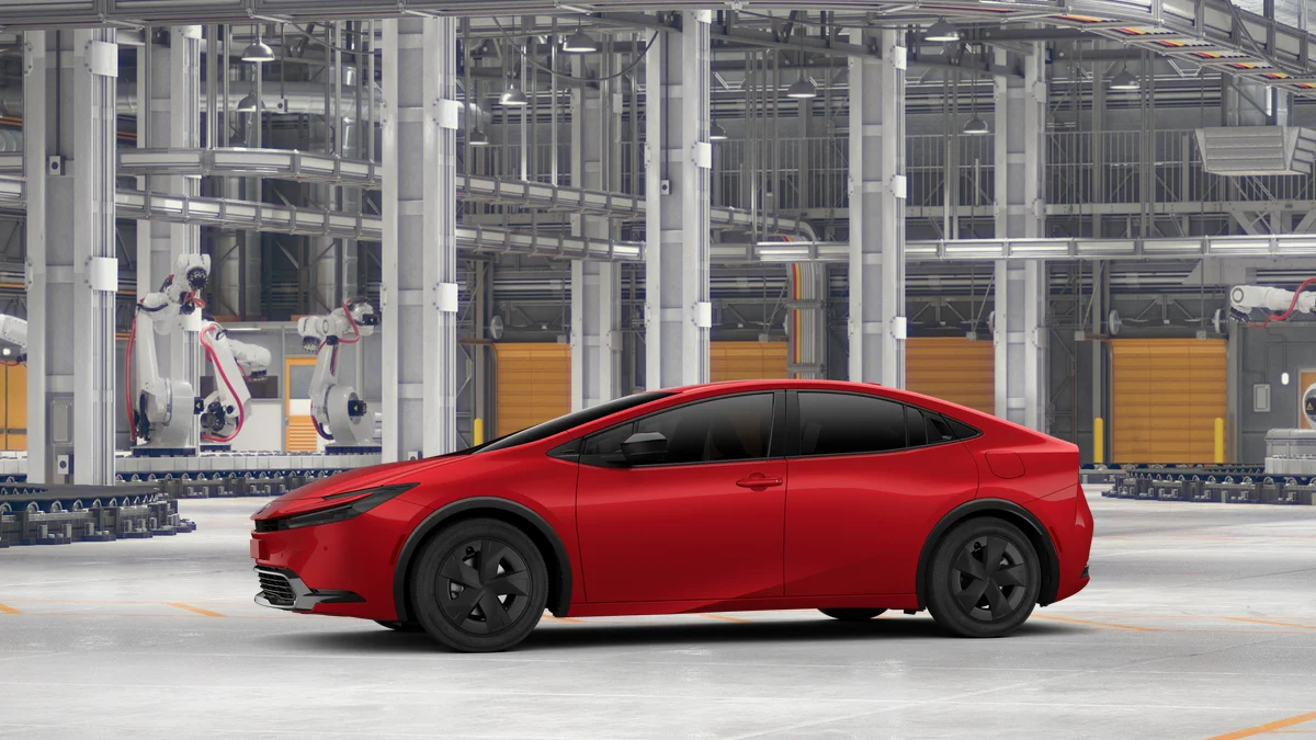 New 2026 Supersonic Red Toyota LE image 3