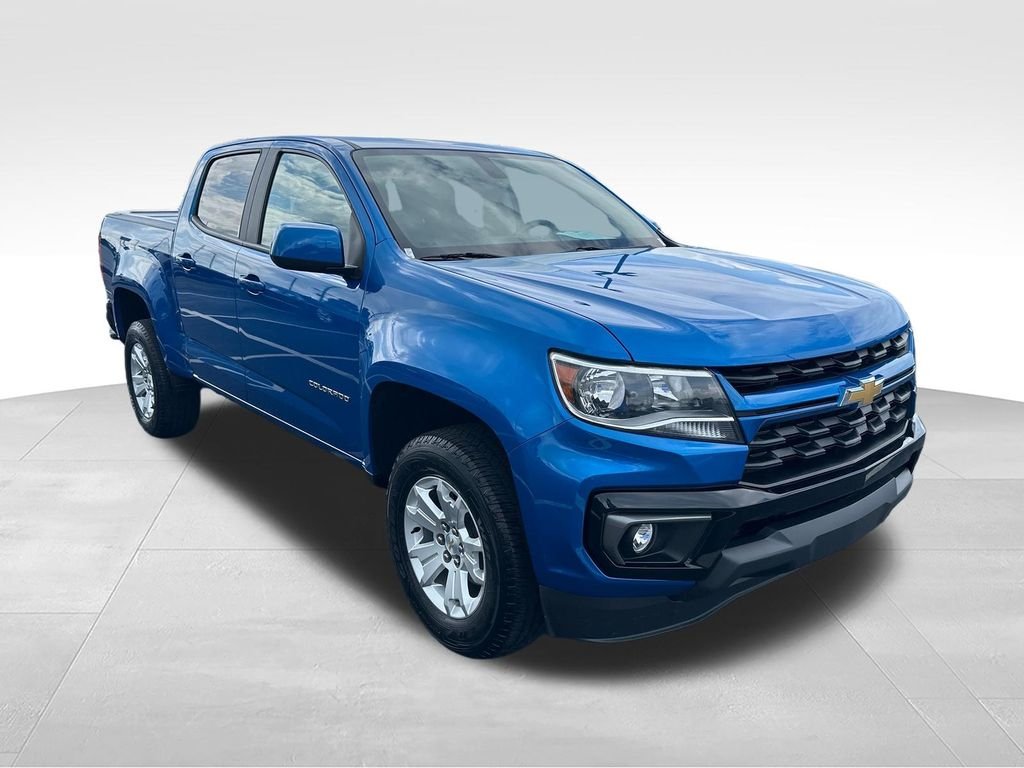 Used 2022 Blue Chevrolet LT image 7