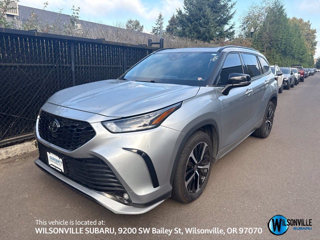 Used 2021 Silver Toyota XSE image 1