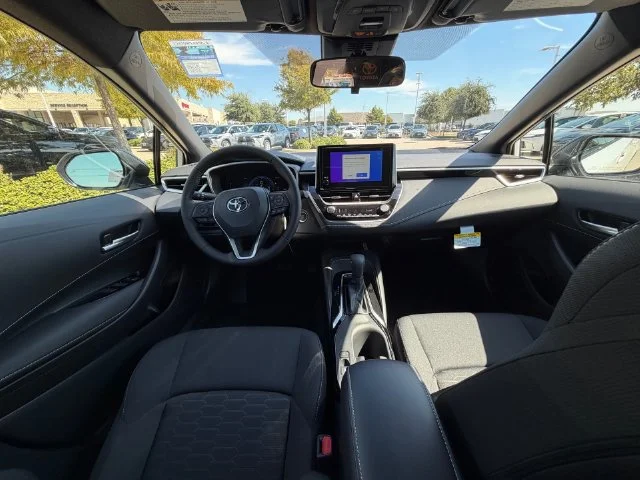 New 2027 Wind Chill Pearl with Black roof Toyota SE image 19