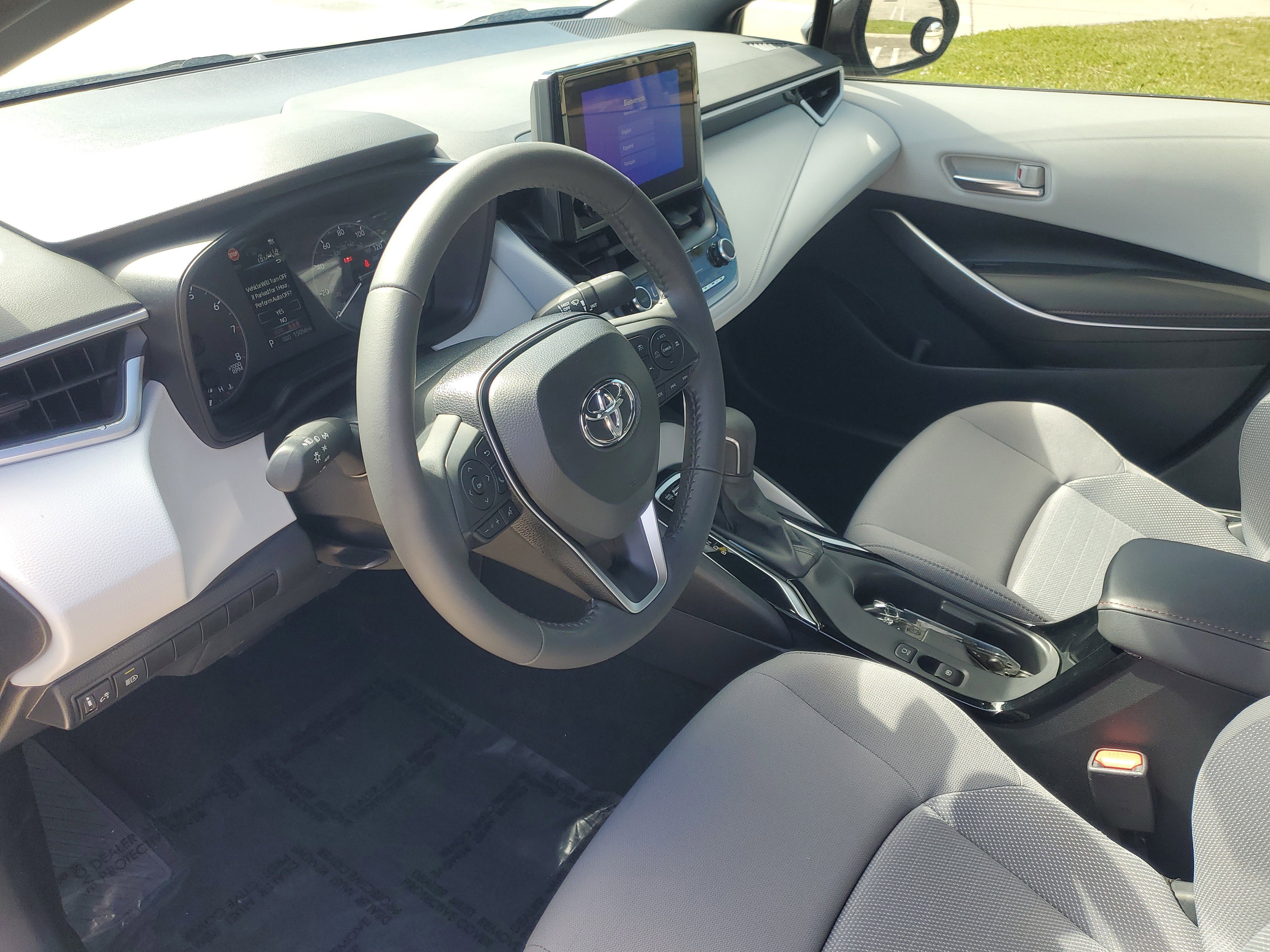 Used 2024 Celestite/Midnight Black Metallic Toyota SE image 16