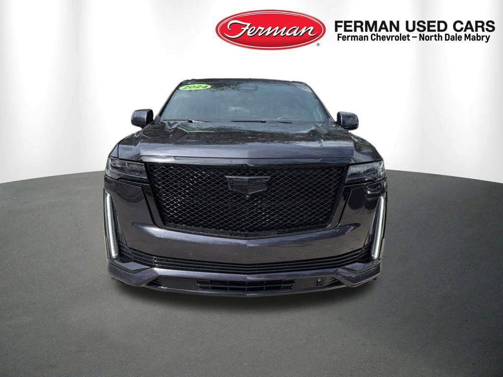 Used 2024 Galactic Gray Metallic Cadillac Sport Platinum image 11