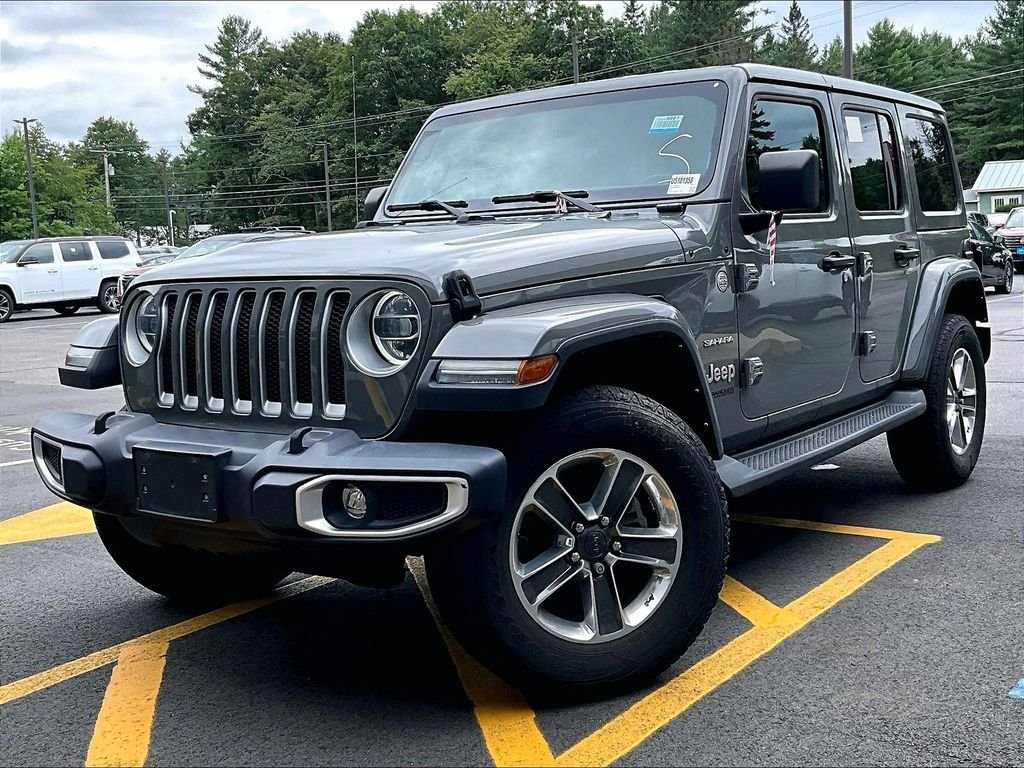 Used 2022 Gray Jeep Unlimited Sahara image 3