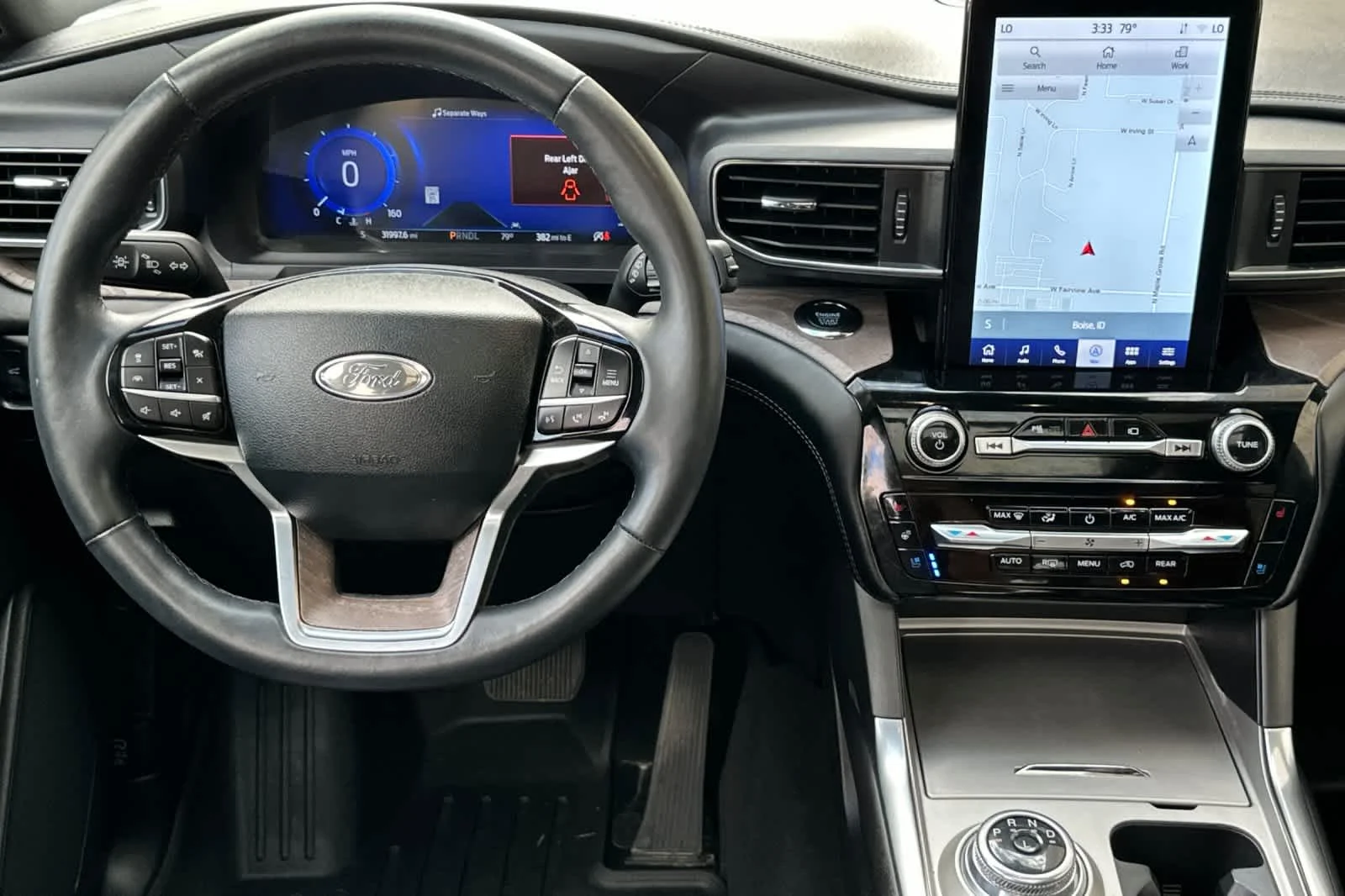 Certified Used 2023 Carbonized Gray Metallic Ford Platinum image 14