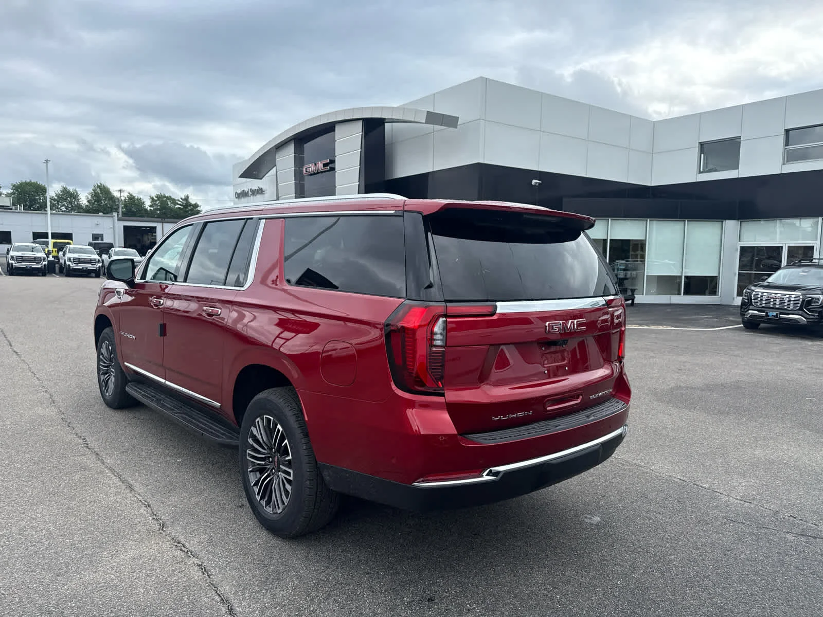 New 2026 Volcanic Red Tintcoat GMC Elevation image 3
