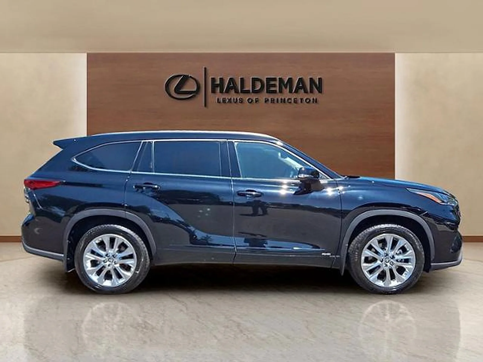 Used 2023 Midnight Black Metallic Toyota Hybrid Limited image 7