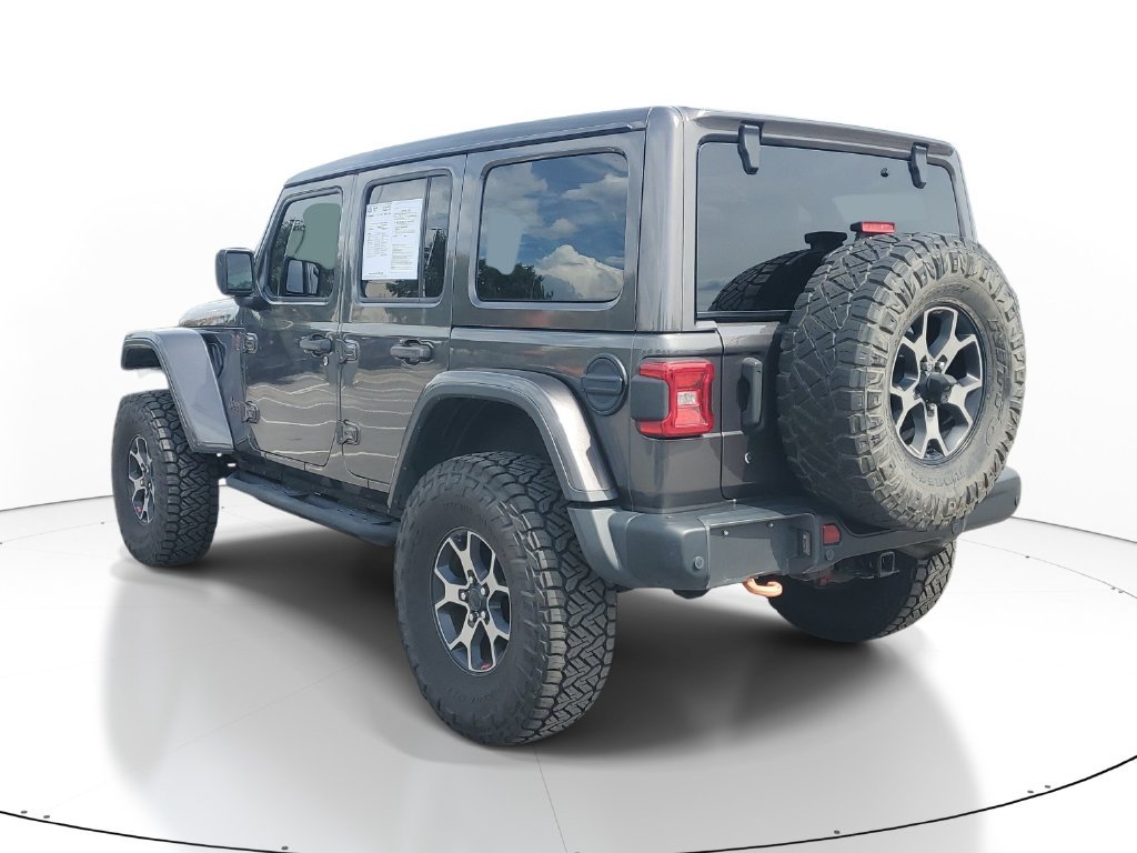 Used 2018 Gray Jeep Unlimited Rubicon image 3