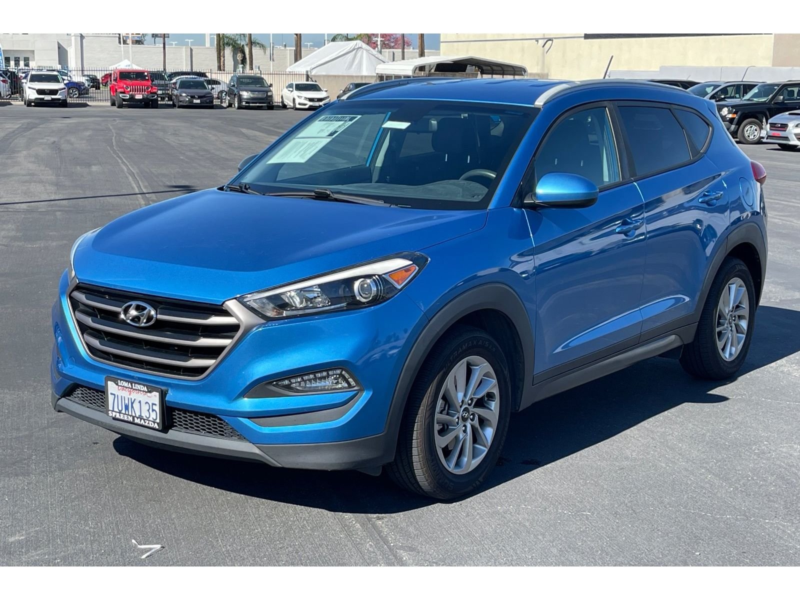 Used 2016 Hyundai Tucson SE with VIN KM8J33A43GU189255 for sale in Loma Linda, CA