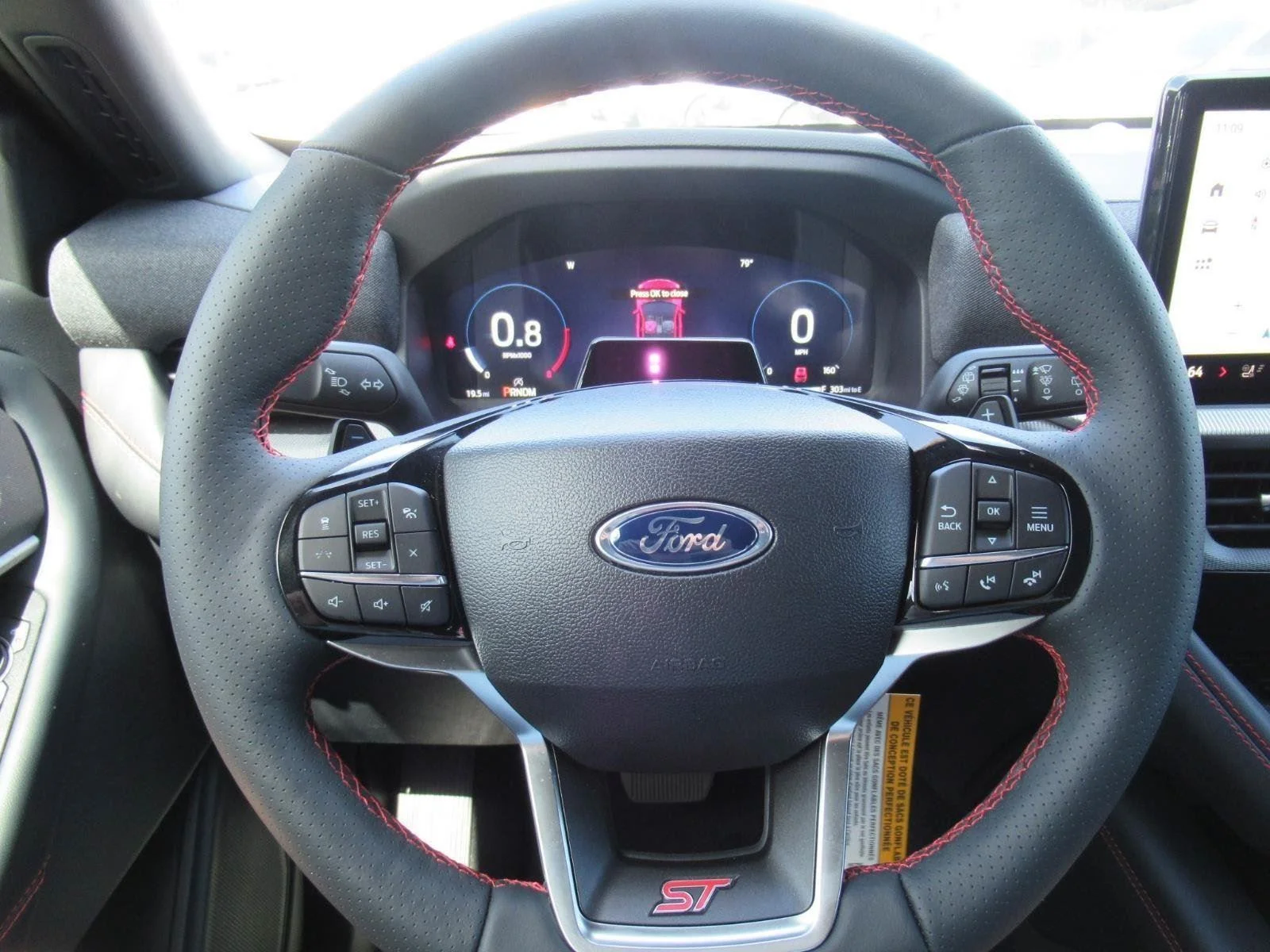 New 2025 Rapid Red Metallic Tinted Clea Ford ST image 26