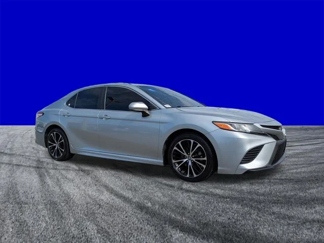 Certified Used 2020 Celestial Silver Metallic Toyota SE image 2