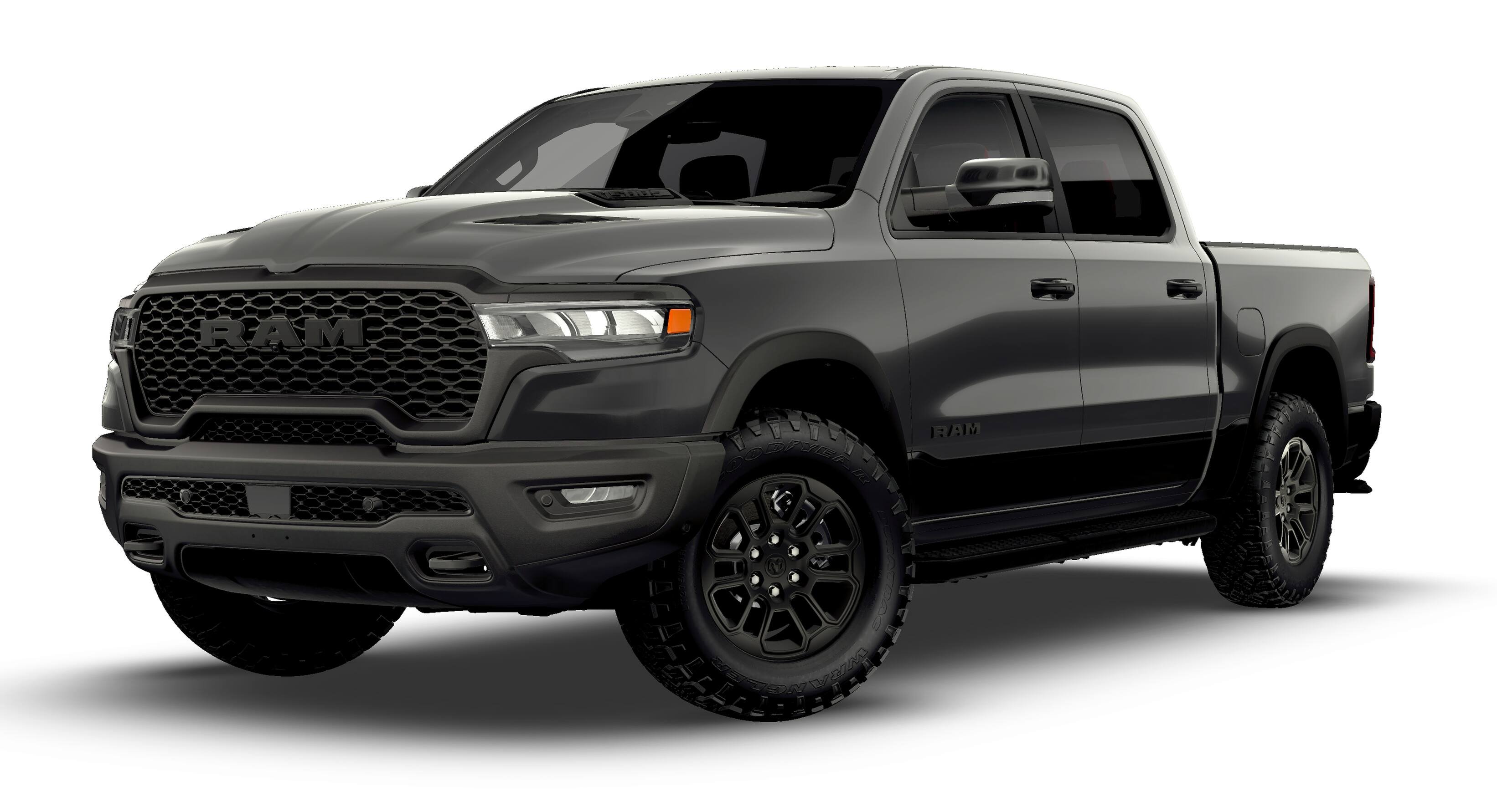 New 2026 Granite Crystal Metallic Clear-Coat Exterior Paint RAM REBEL image 13