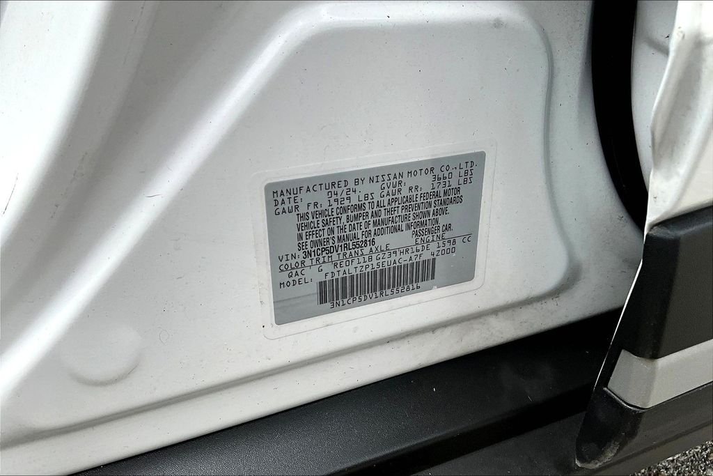 Used 2024 Aspen White Tricoat Nissan SR image 17