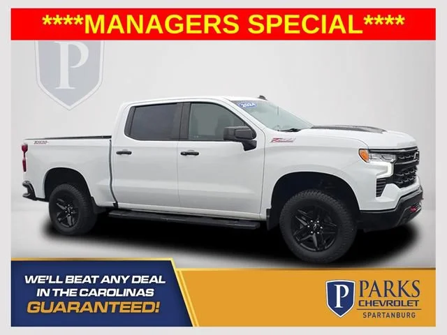 Certified Used 2024 Summit White Chevrolet LT Trail Boss image 1