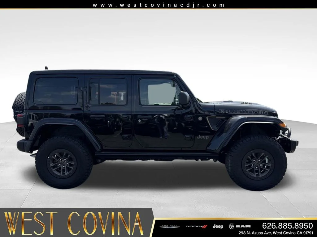 New 2024 Black Clear-Coat Exterior Paint Jeep Rubicon 392 image 6