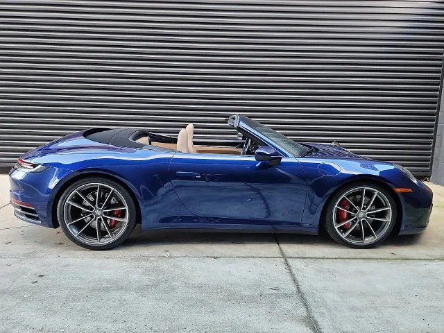 Certified Used 2024 Gentian Blue Metallic   1A Porsche Carrera 4 image 8