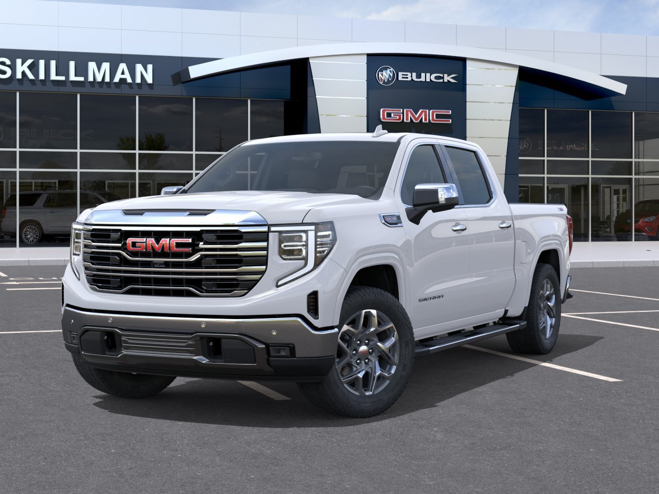 New 2026 Summit White GMC SLT image 6