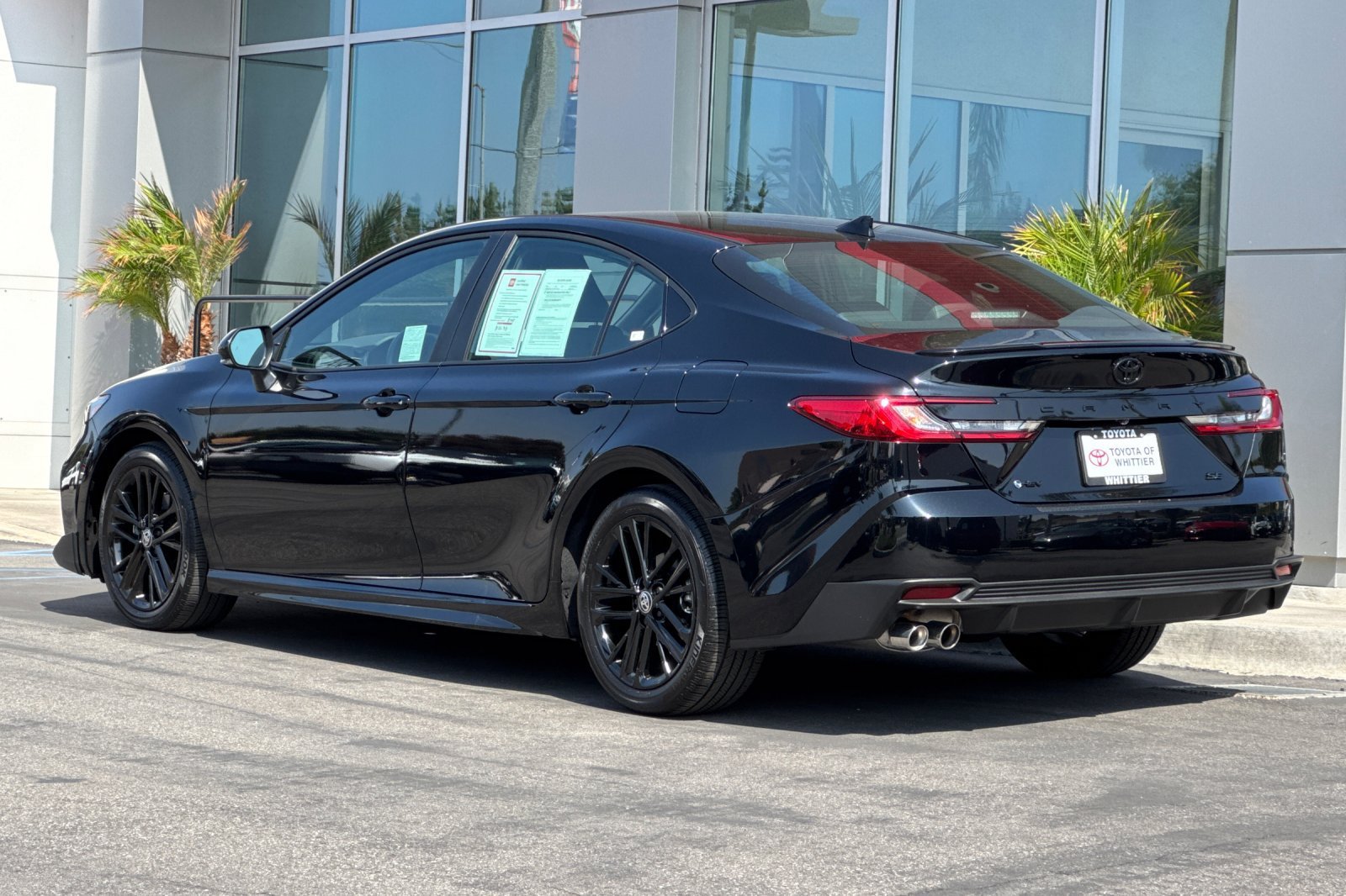 Used 2026 Black Toyota SE image 7