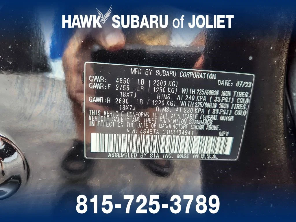 Used 2024 Crystal Black Silica Subaru Onyx Edition image 24