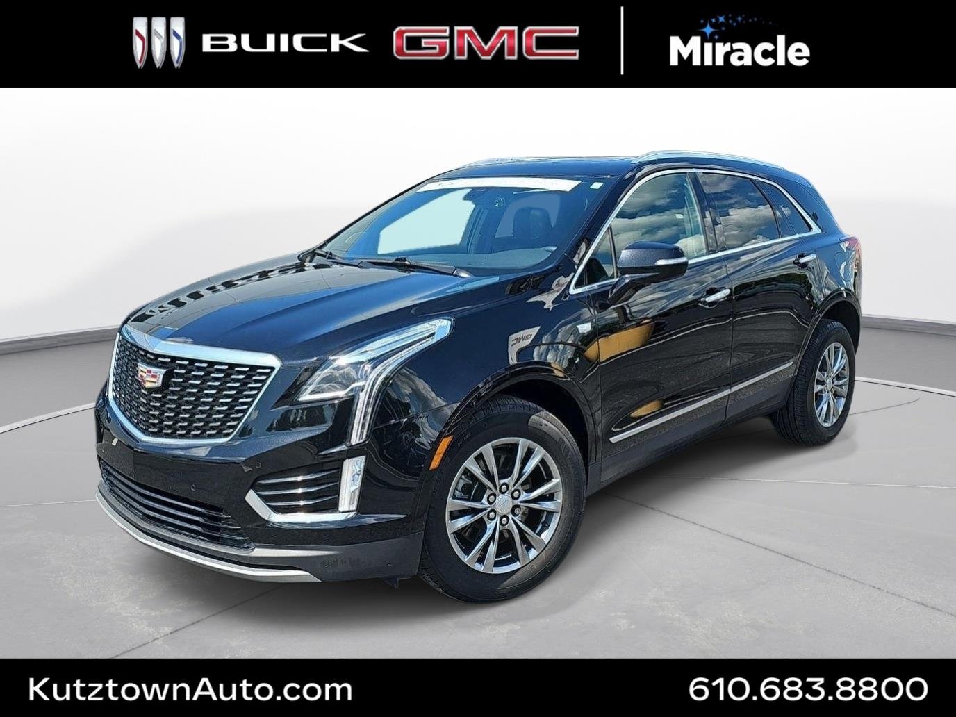 Used 2023 Stellar Black Metallic Cadillac AWD Premium Luxury image 1