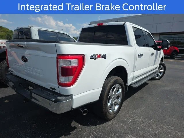 Used 2021 Oxford White Ford Lariat image 5