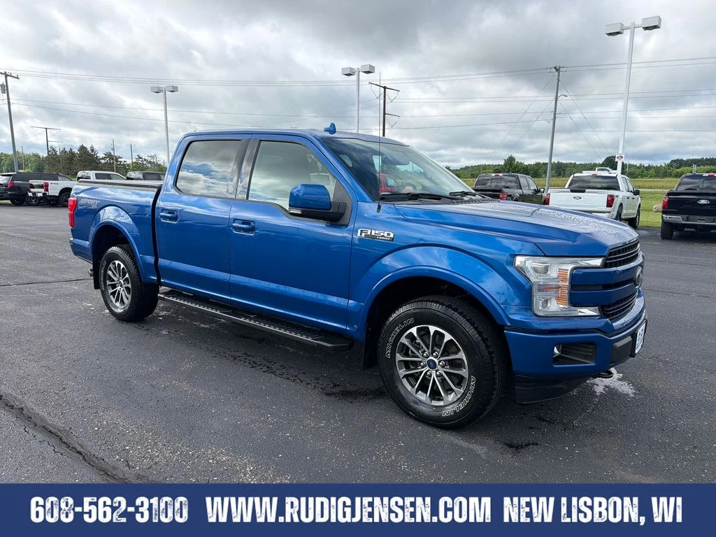 Used 2018 Lightning Blue Ford Lariat image 9