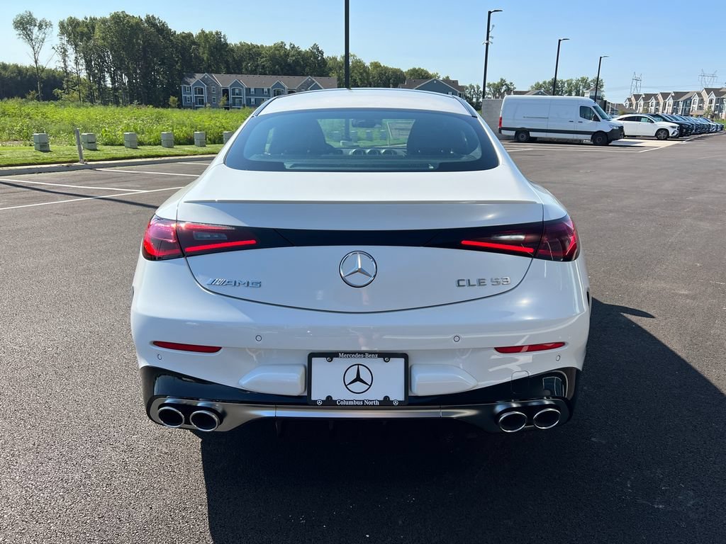 New 2026 MANUFAKTUR Moonlight White Metallic Mercedes-Benz AMG® CLE 53 4MATIC+ Coupe image 42