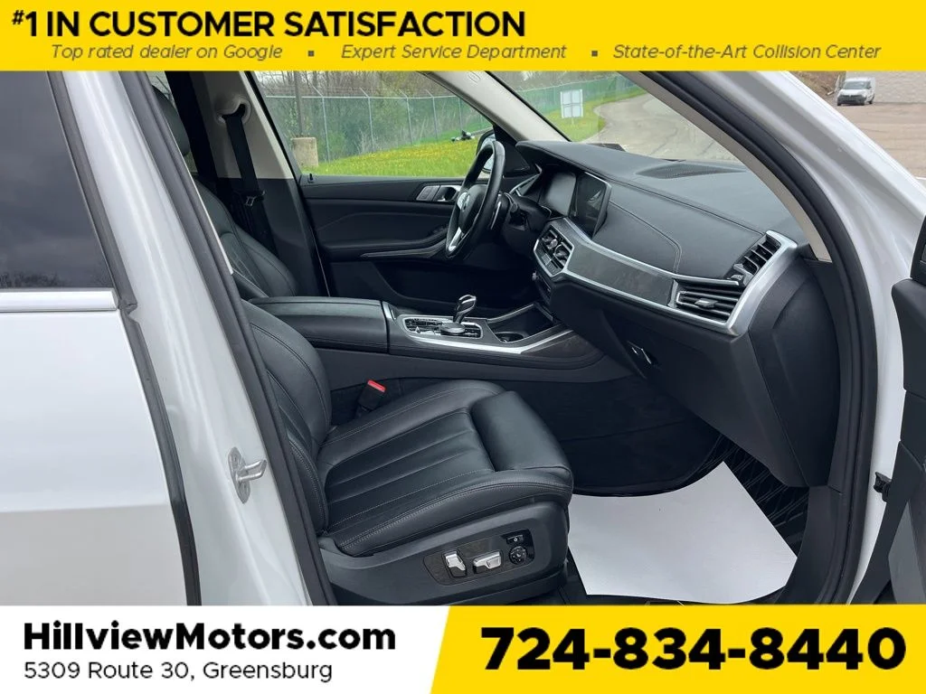 Certified Used 2021 White Metallic BMW xDrive40i image 31
