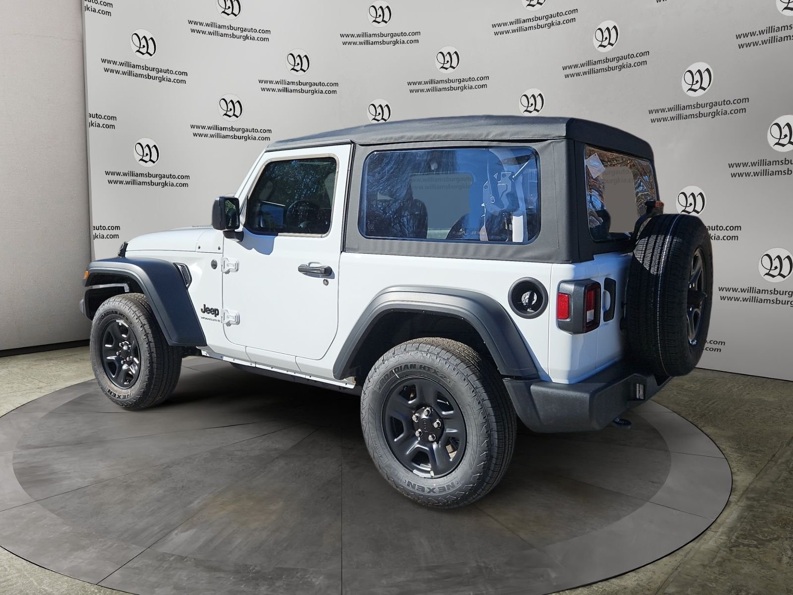 New 2026 Bright White Clear-Coat Exterior Paint Jeep Sport image 3