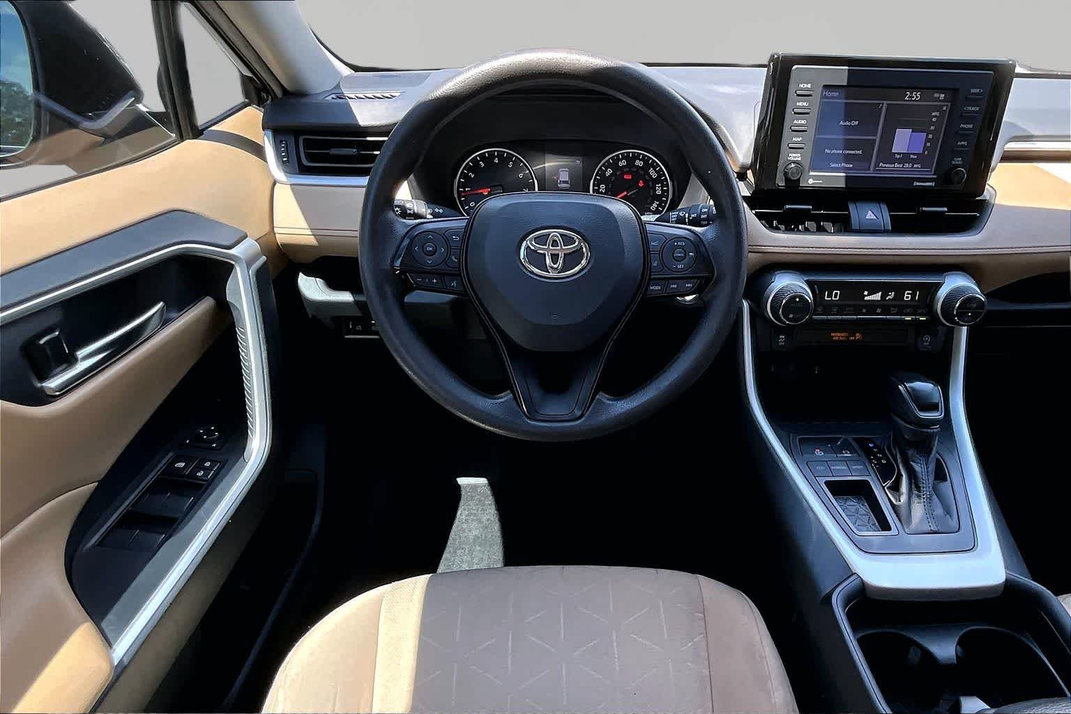 Used 2021 Midnight Black Metallic Toyota XLE image 6