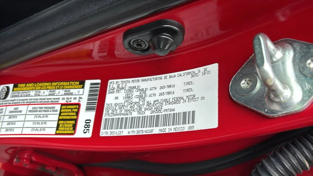 Used 2022 Red Toyota TRD Off-Road image 34