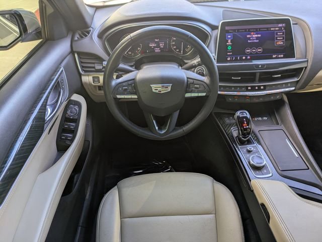 Used 2022 Crystal White Tricoat Cadillac Premium Luxury image 18