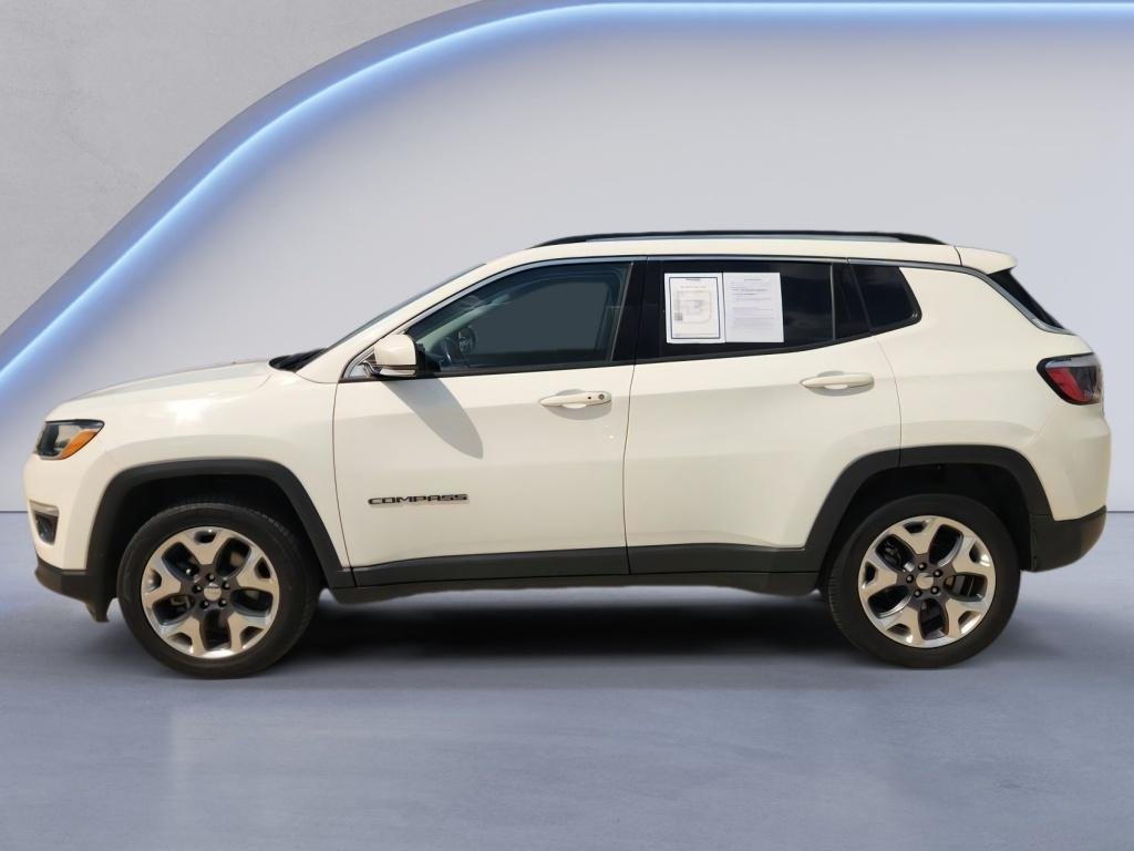 Used 2021 White Clearcoat Jeep Limited image 5