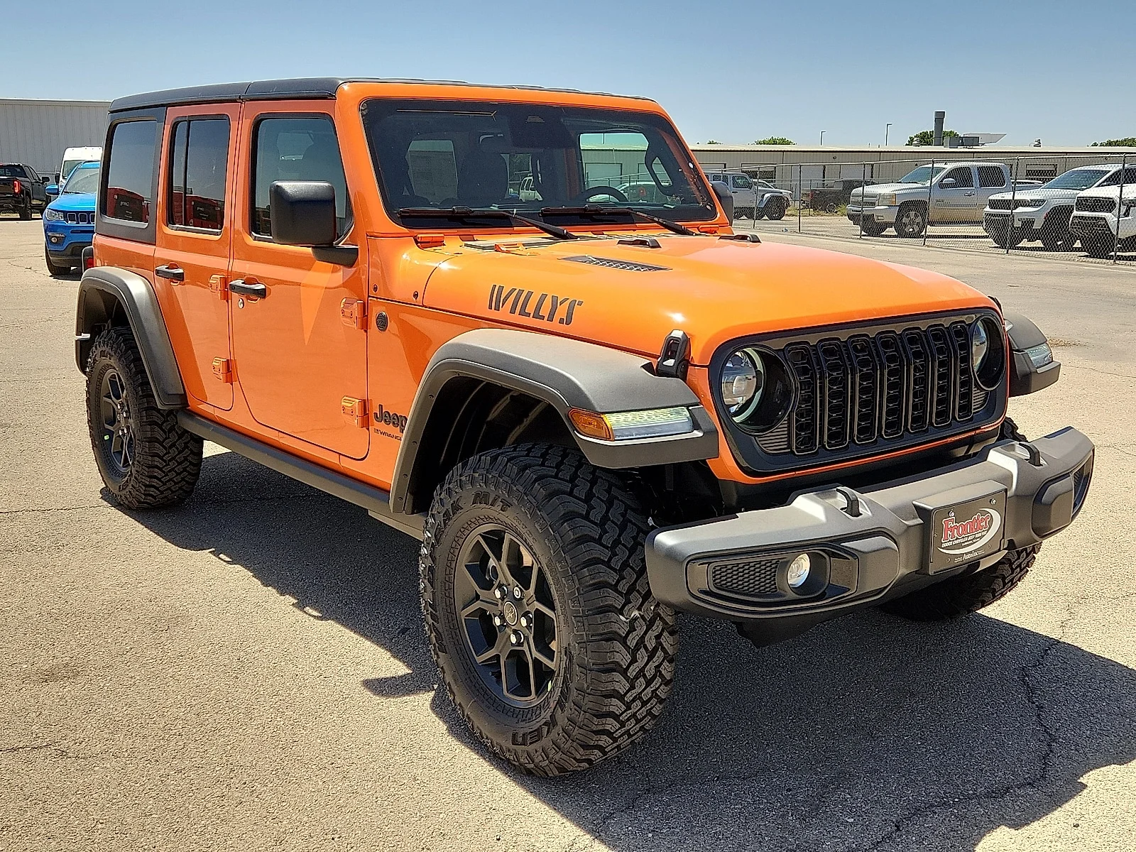New 2026 Joose  Paint Jeep 4-DOOR WILLYS image 6