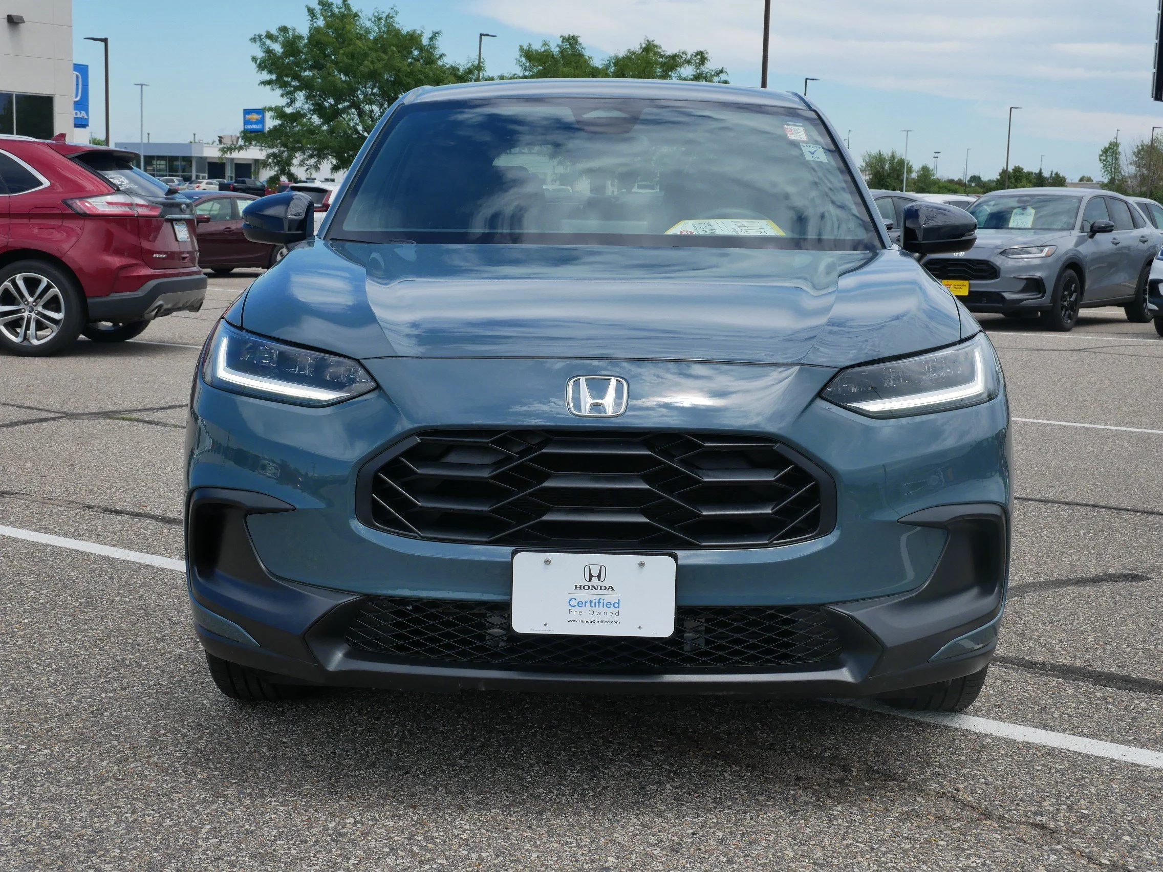 Certified 2024 Honda HR-V Sport with VIN 3CZRZ2H57RM743073 for sale in Mankato, Minnesota