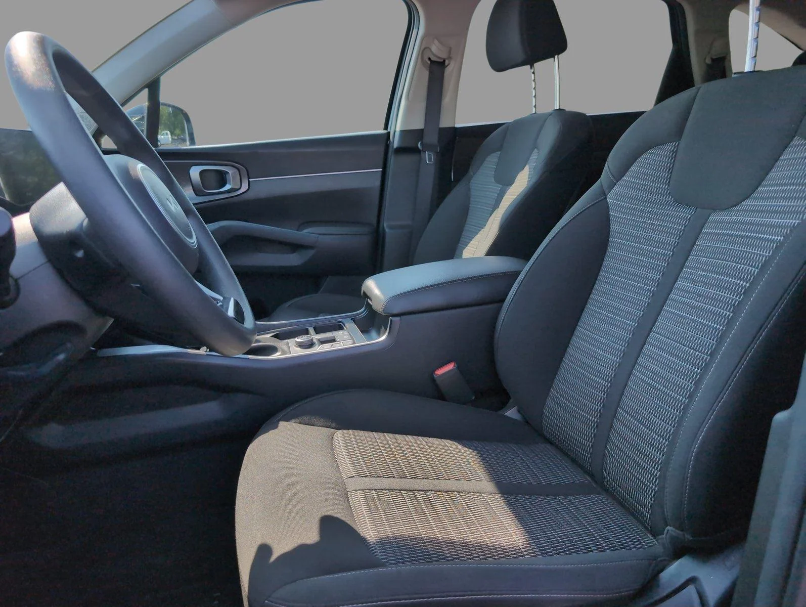 Used 2024 Ebony Black Kia LX image 17