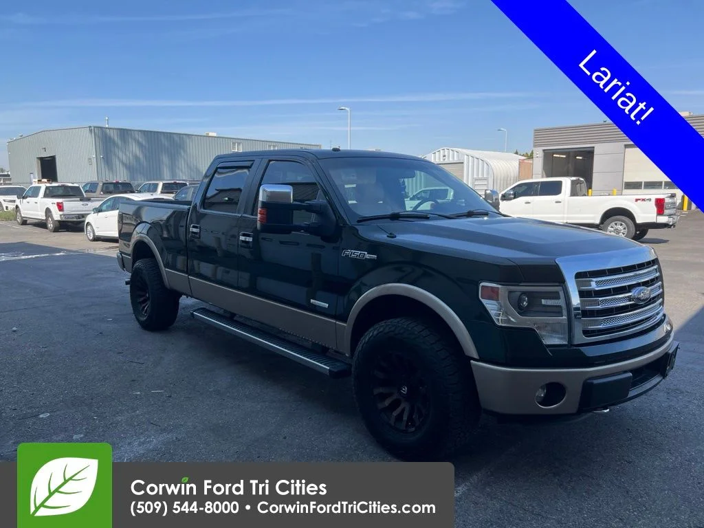 Used 2013 Pale Adobe Metallic Ford Lariat image 1