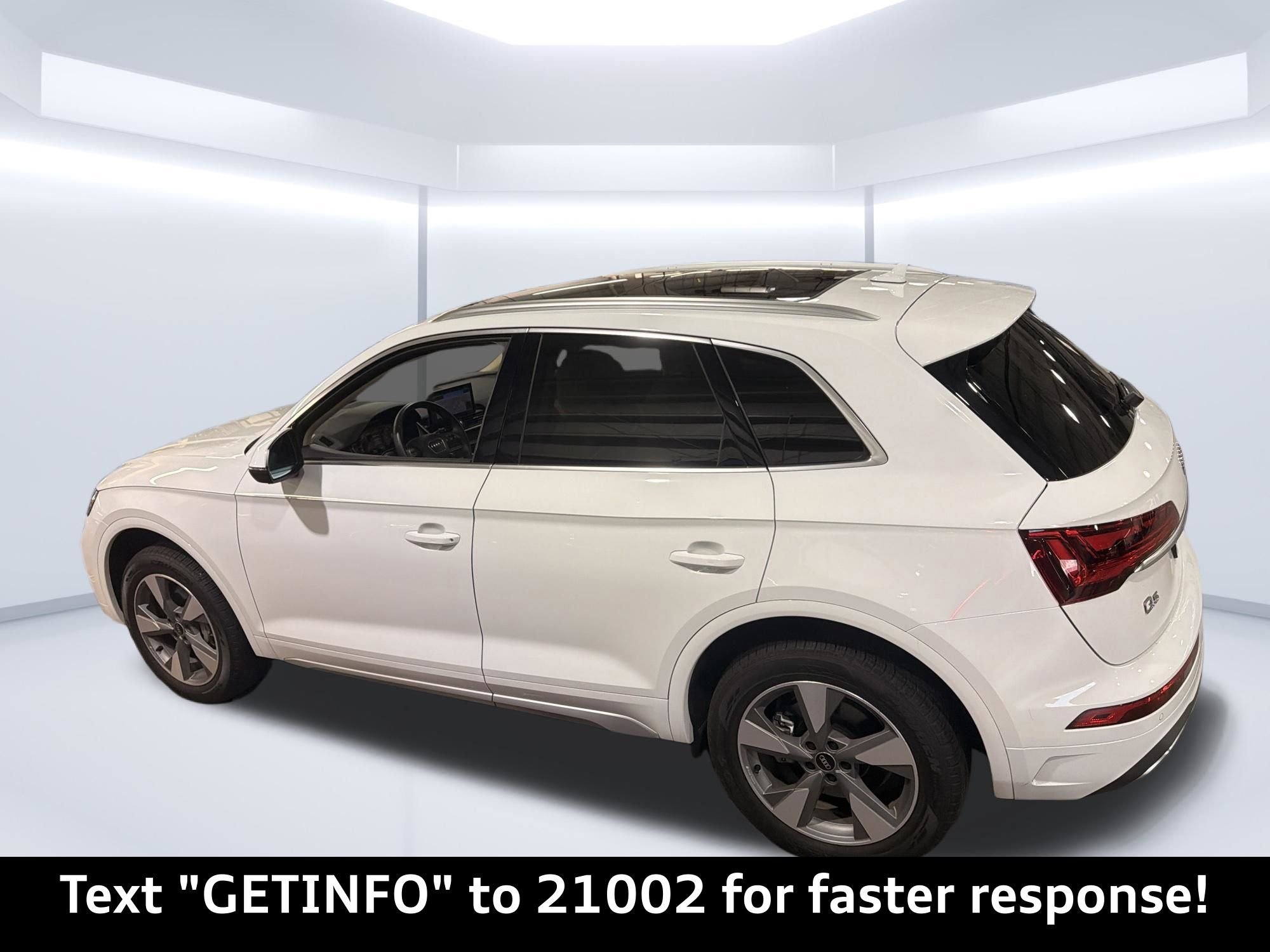 Certified Used 2025 White Audi 40 Premium Plus image 7