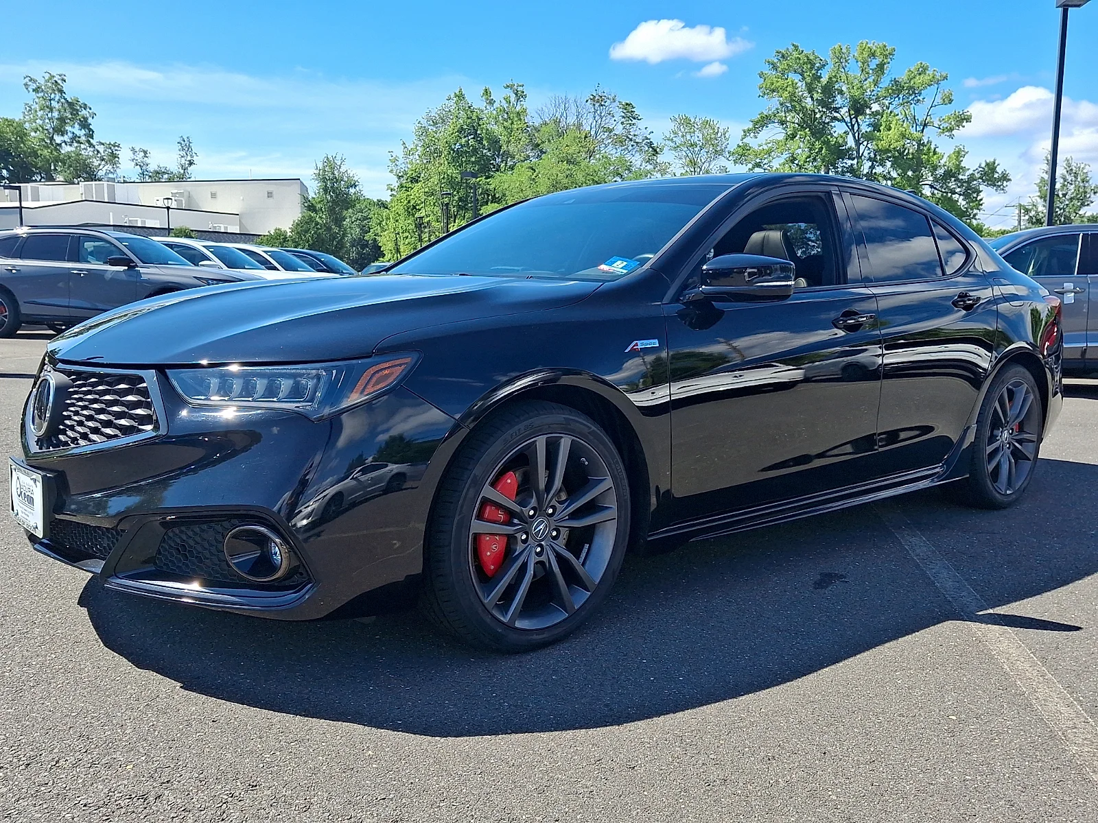 Used 2018 Crystal Black Pearl Acura AWD A-SPEC with Technology Package image 3