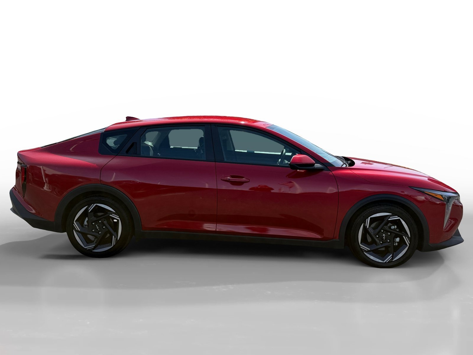 Used 2025 Currant Red Kia EX image 6
