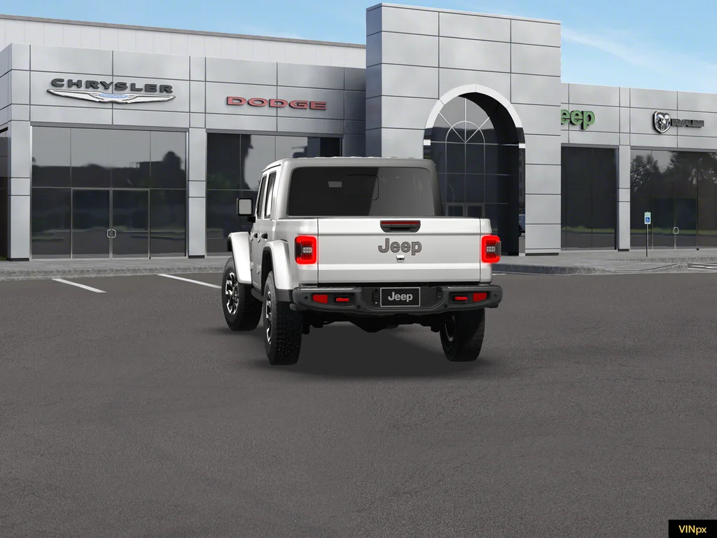New 2026 Bright White Clear-Coat Exterior Paint Jeep Rubicon X image 12