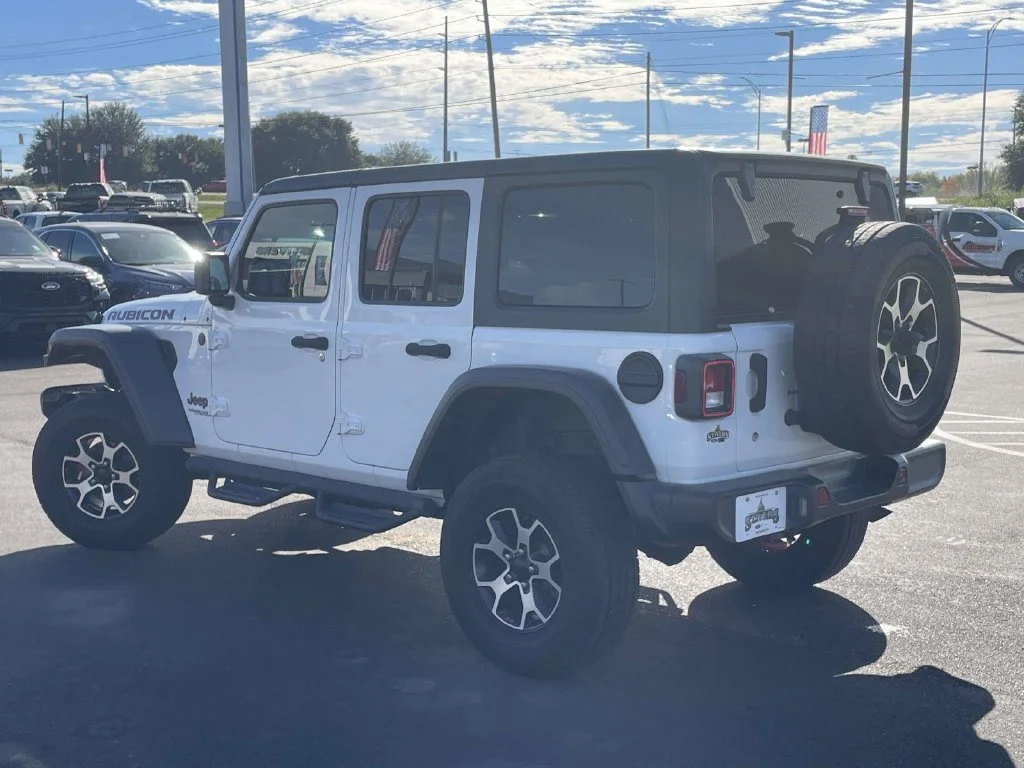 Used 2020 White Jeep Unlimited Rubicon image 5