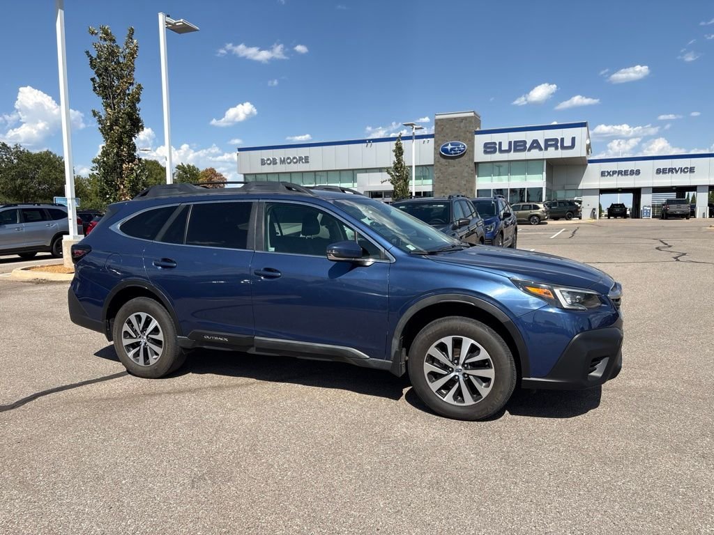 Used 2020 Blue Subaru Premium image 1