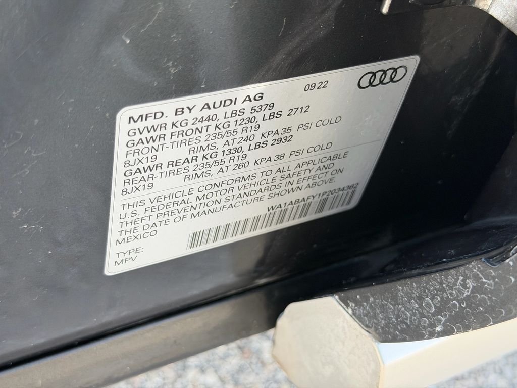 Used 2023 Gray Audi 40 Premium image 22